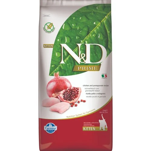 Farmina N&D Prime Chicken & Pomegranate Kitten 10kg