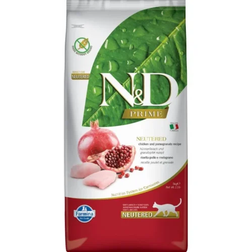 Farmina N&D Prime Chicken & Pomegranate Neutered 10kg