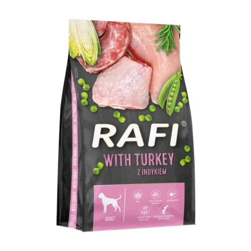 Rafi Adult Turkey z Indykiem karma sucha dla psa 10kg
