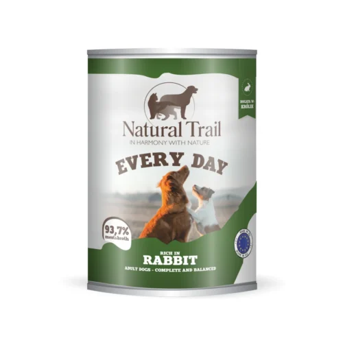 NATURAL TRAIL Every Day Bogata w królika 800g karma w puszce dla psów