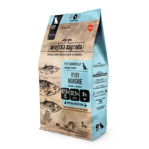 Wiejska Zagroda Ryby Morskie 2kg chrupki M