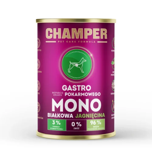 Champer Gastro MONO Jagnięcina 400g dla Psów