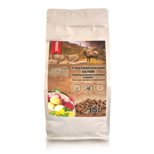 O'Canis Premium Jeleń Proso 1,5kg