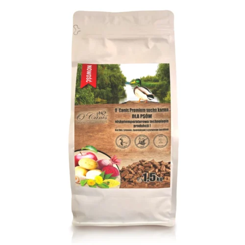 O'Canis Premium Kaczka Proso 1,5kg