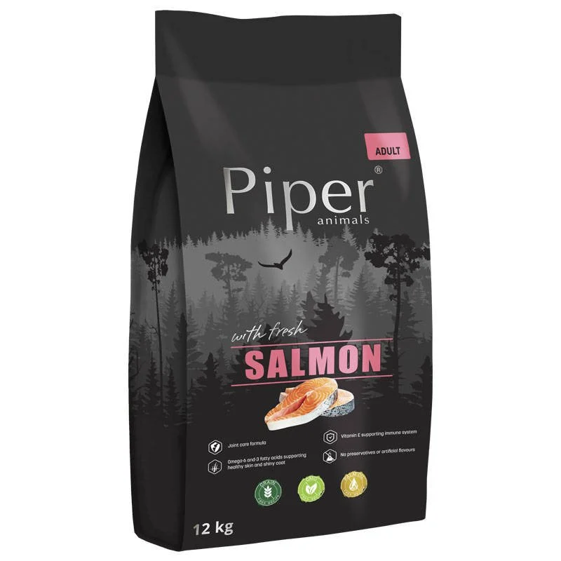PIPER Animals SALMON z Łososiem 12kg dla Psów