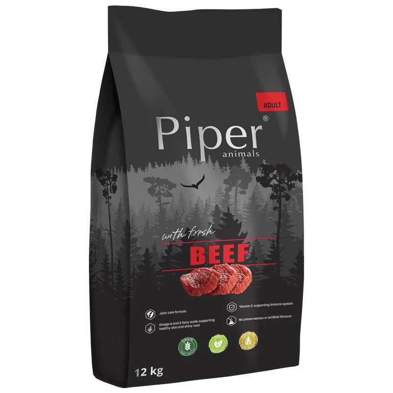 PIPER Animals BEEF z Wołowiną 12kg dla Psów