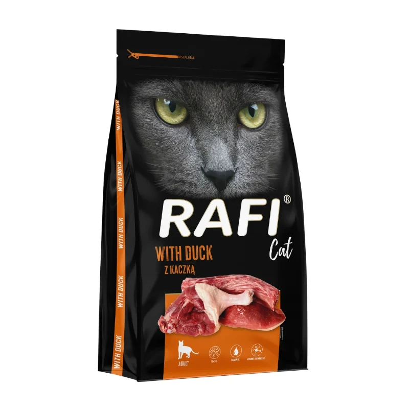 RAFI Cat DUCK z kaczką 7kg sucha karma dla kota