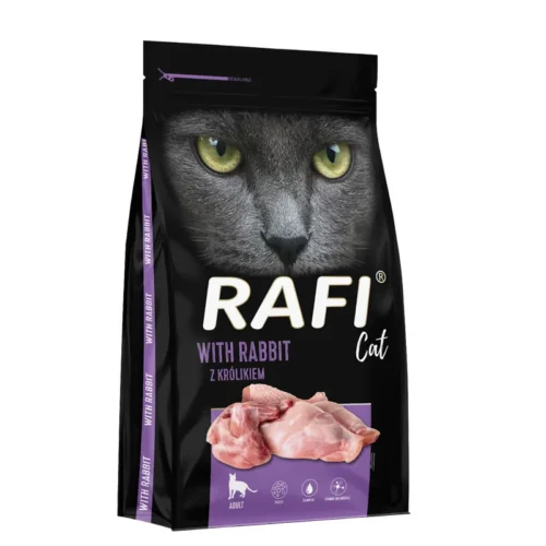 RAFI Cat RABBIT z królikiem 7kg sucha karma dla kota