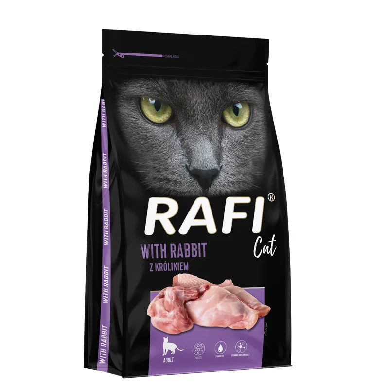 RAFI Cat RABBIT z królikiem 7kg sucha karma dla kota