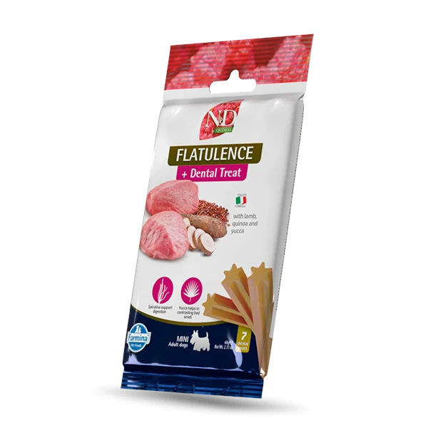 Farmina N&D Quinoa DENTAL Treat Flatulence Adult Mini 60g przysmak dentystyczny