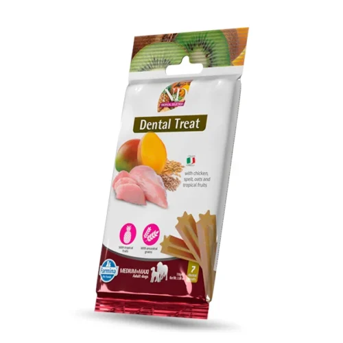 TREAT-nd-tropical-CHICKEN-100g Farmina N&D Tropical DENTAL Treat Chicken Adult 100g przysmak dentystyczny