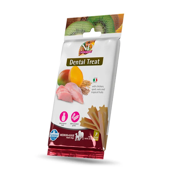 Farmina N&D Tropical DENTAL Treat Chicken Adult 100g przysmak dentystyczny