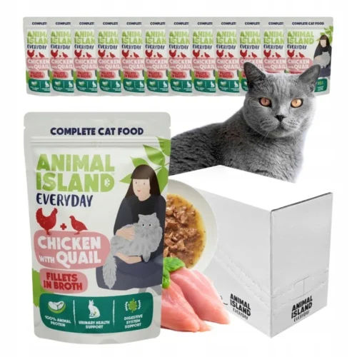 Animal Island EVERYDAY 12X85g kurczak i jagnięcina