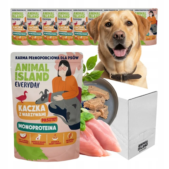 Animal Island MONO EVERYDAY Kaczka 9 x 300g