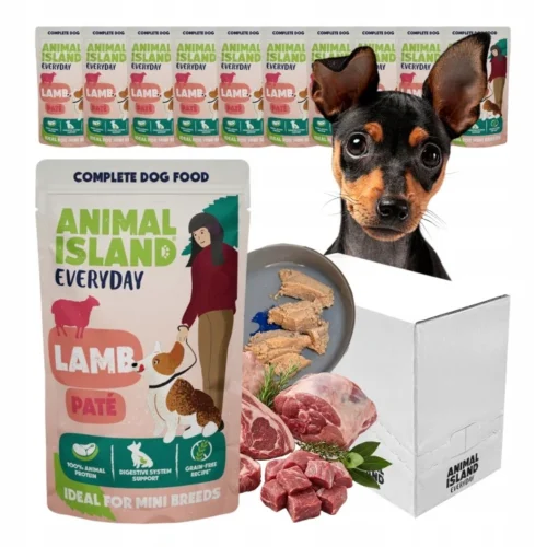 Animal Island PATE EVERYDAY Jagnięcina 10 x 150g