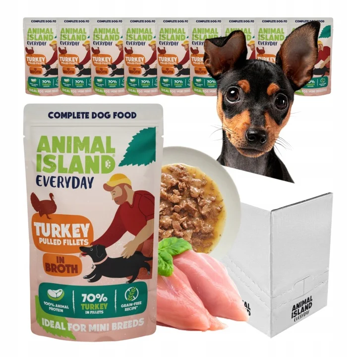 Animal Island FILECIKI Indyk 10 x 150g