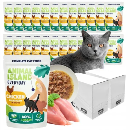 Animal Island EVERYDAY SASZETKA 12X85g kurczak