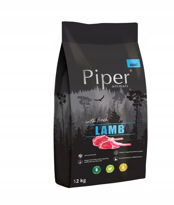PIPER Animals LAMB z Jagnięciną 12 kg sucha karma dla psa