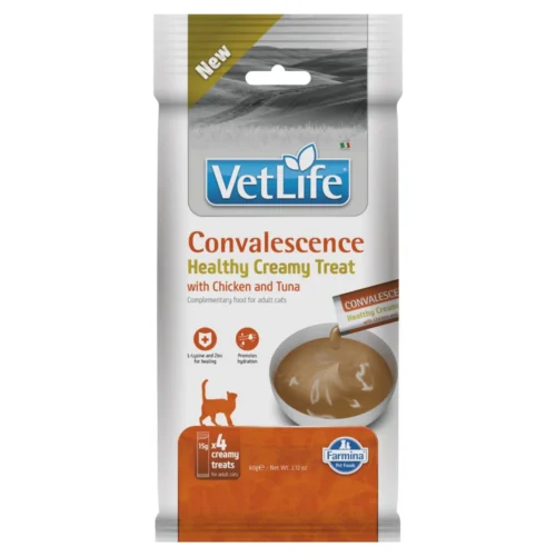 farmina-vet-life-convalescence VET LIFE CONVALESCENCE Creamy Treats With Chicken and Tuna 60g z kurczakiem i tuńczykiem