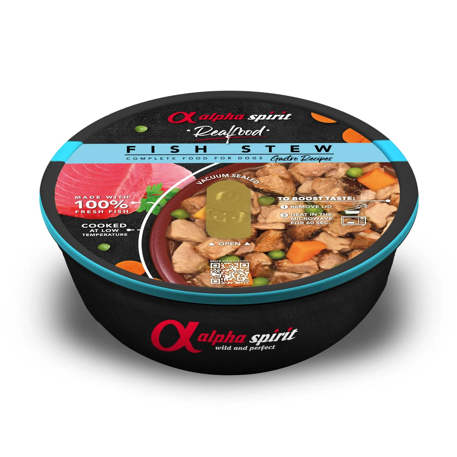 Alpha Spirit Karma mokra dla psa Real Food Tuna Stew (dorosły) 280g